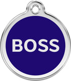 Enamel PetID Tag Boss (3 colours)