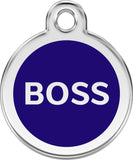 Enamel PetID Tag Boss (3 colours)