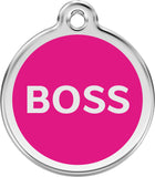 Enamel PetID Tag Boss (3 colours)