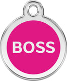 Enamel PetID Tag Boss (3 colours)