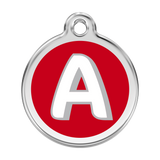 Enamel Pet ID Tag - Alphabet - A to Z