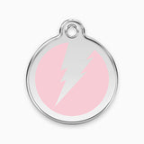 Enamel Pet ID Tag Flash (11 colours)