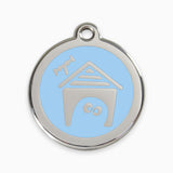 Enamel Dog Tag Dog House (11 colours)