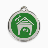 Enamel Dog Tag Dog House (11 colours)