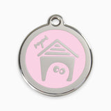 Enamel Dog Tag Dog House (11 colours)