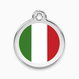 Enamel Flag ID Tags (8 flags)