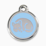 Enamel Cat ID Tag Kitten (11 colours)