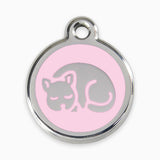 Enamel Cat ID Tag Kitten (11 colours)