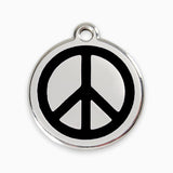 Enamel Pet Tag - Peace (11 colours)