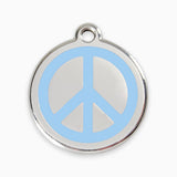 Enamel Pet Tag - Peace (11 colours)