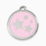 Enamel Pet ID Tag Stars (11 colours)