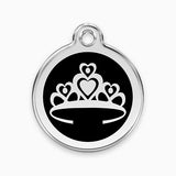 Enamel Pet Tags Crown (11 colours)