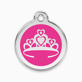 Enamel Pet Tags Crown (11 colours)