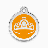 Enamel Pet Tags Crown (11 colours)