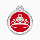 Enamel Pet Tags Crown (11 colours)