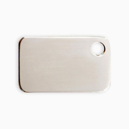 Stainless Steel Pet ID Tag Rectangular